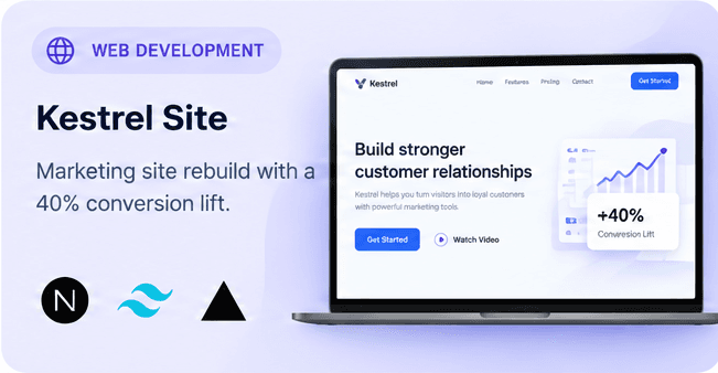 Kestrel Site project preview