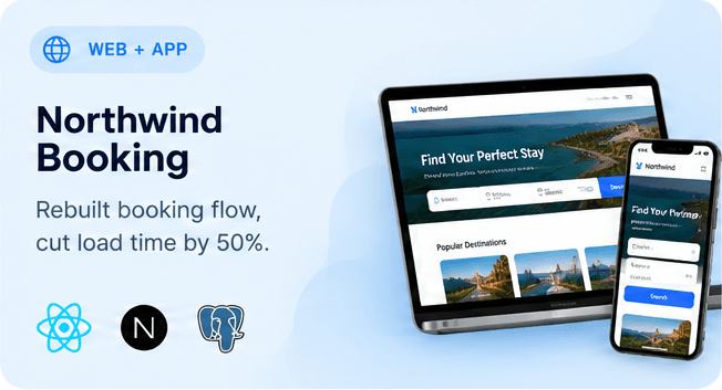 Northwind Booking project preview
