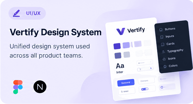 Vertify Design System project preview